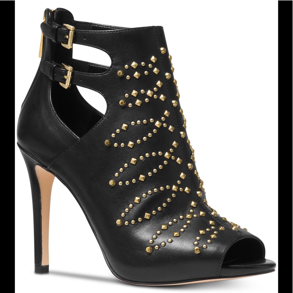 Michael Kors Jordan’s Open Toe Booties - Picture 2 of 6